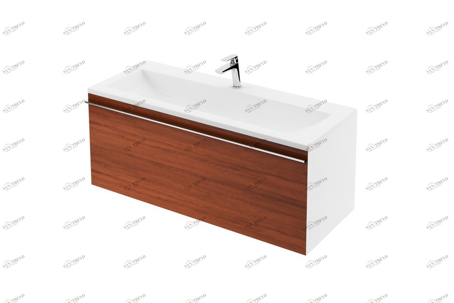 Тумба под умывальник SD 800 Clear белая/белая Ravak X000000757