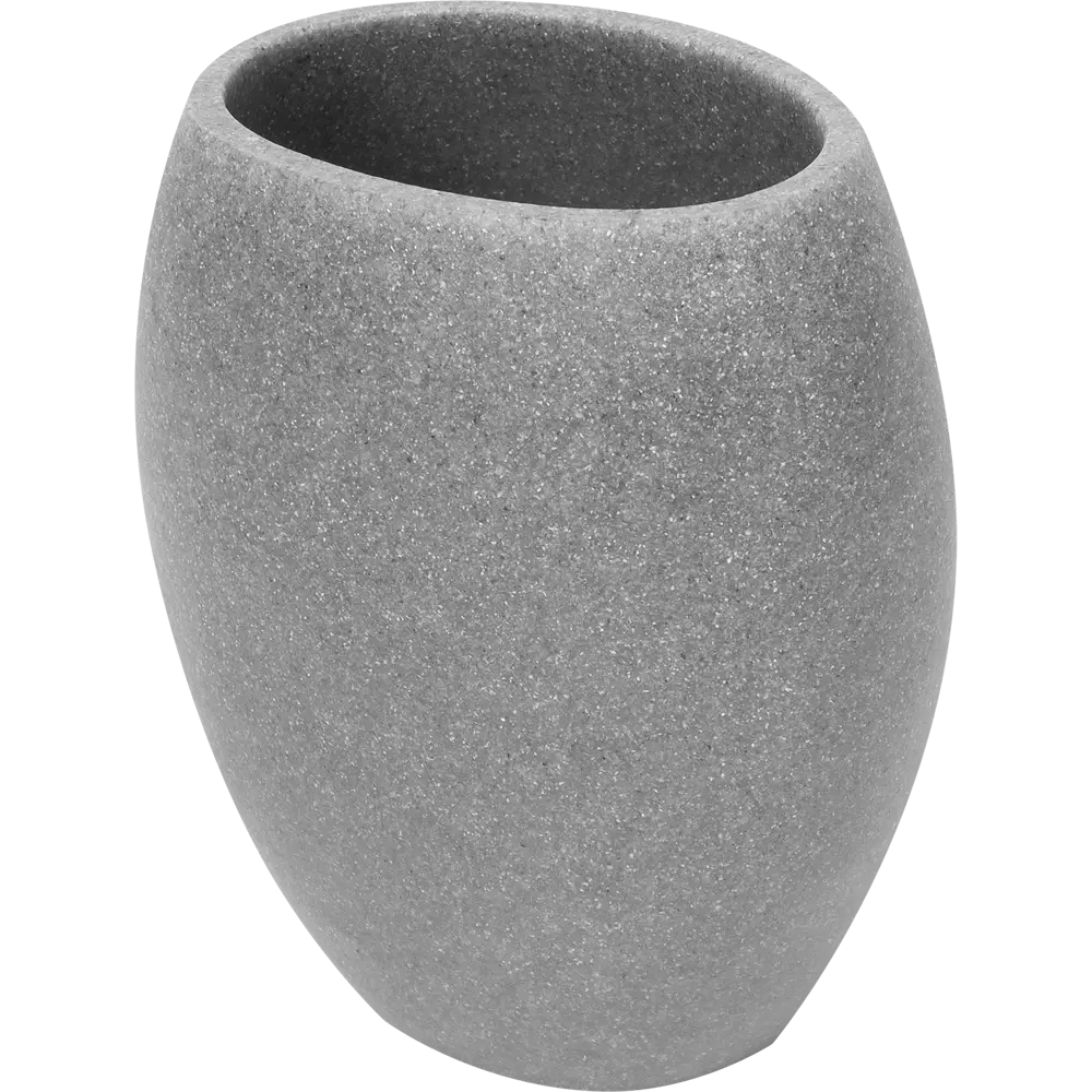 Стакан для зубных щёток Raindrops Чёрный камень полирезина Черный камень STLM-2119991