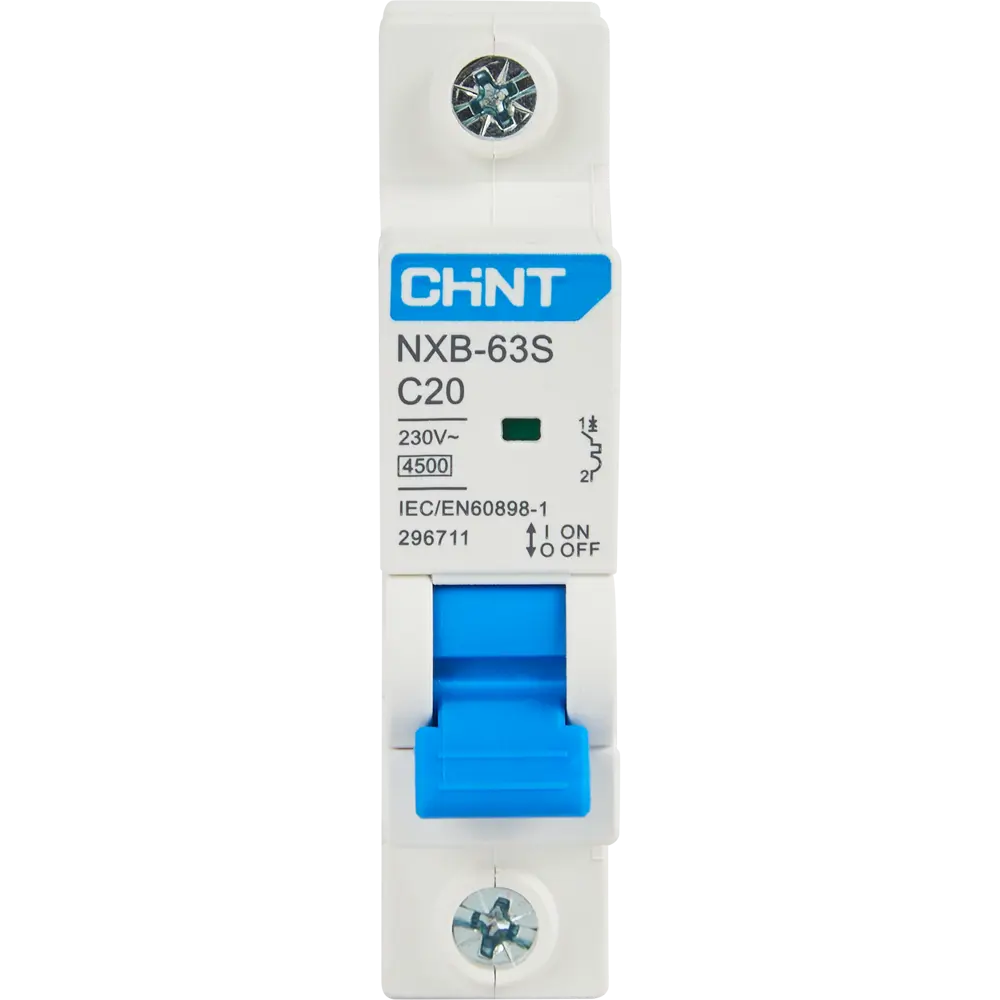 Автоматический выключатель CHINT NXB-63S - надежная защита от перегрузок и КЗ 85334625 STLM-0061744 - Вид №1