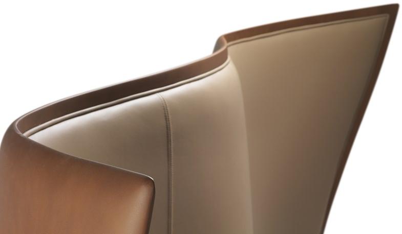 Reflex Двуспальная кровать в коже sun-id-1443970 - Вид №1