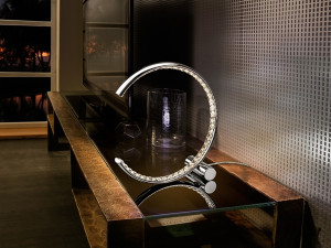 087823 Настольная лампа Ø30 хром Schuller Celine