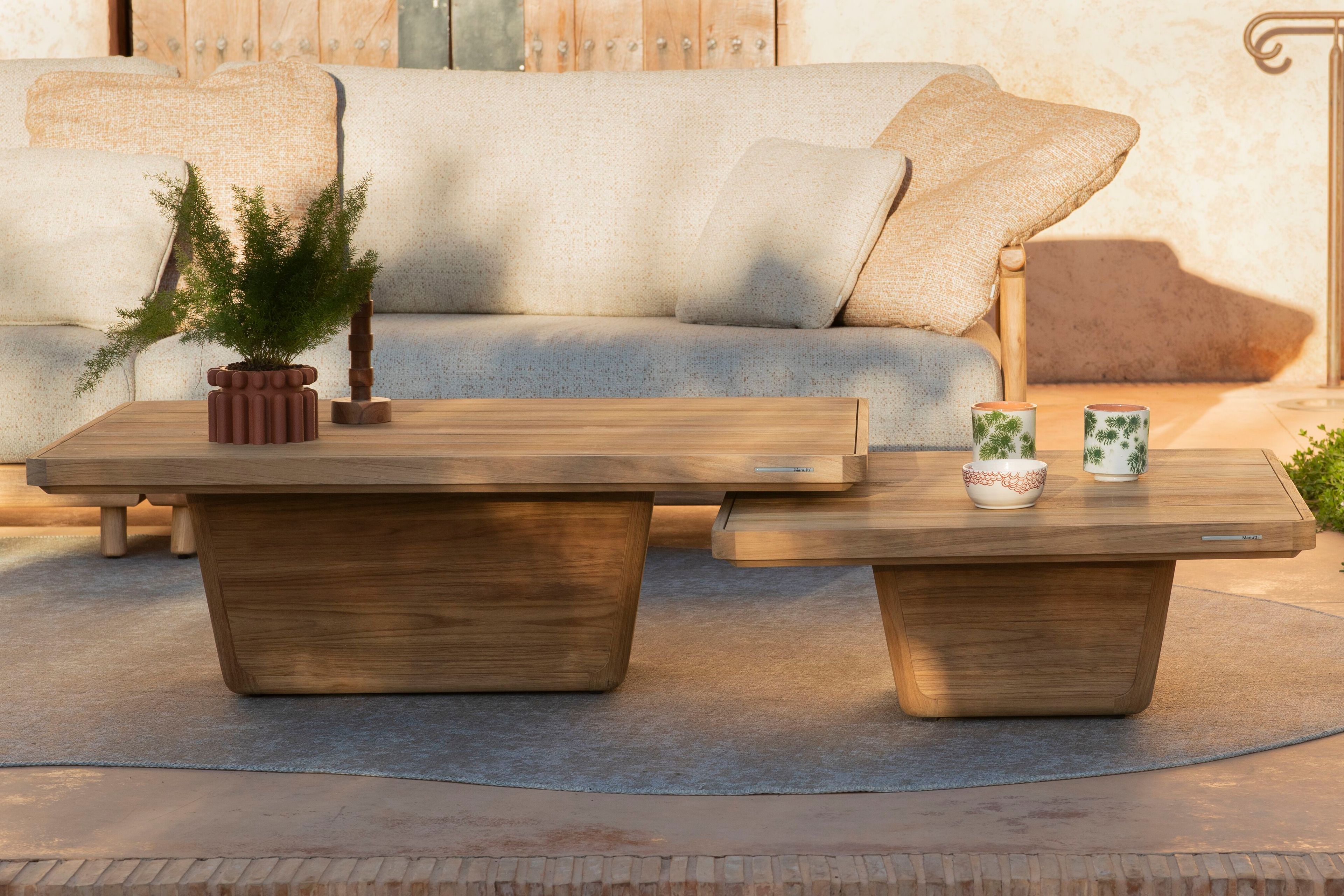 Прямоугольный садовый стол из тикового дерева MANUTTI Cobi ARCH-00087972 - Вид №3