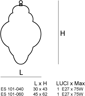 Siru Подвесной светильник для улицы ручной работы из муранского стекла Classic sun-id-1488745 - Вид №2
