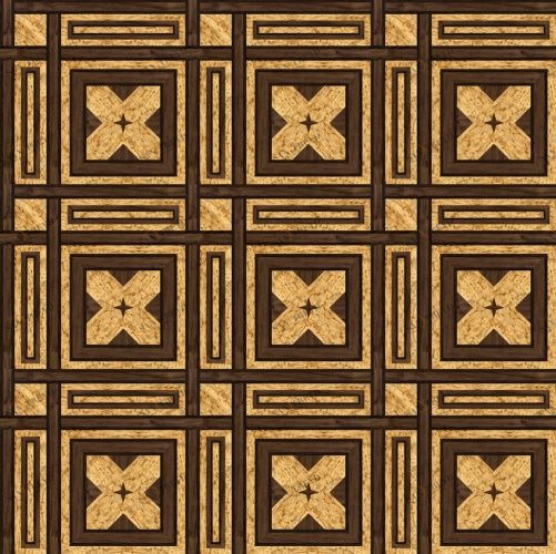 Художественный паркет Da Vinci Щитовой 26-222 Дуб (Гладкая) 500х500 мм 26010222