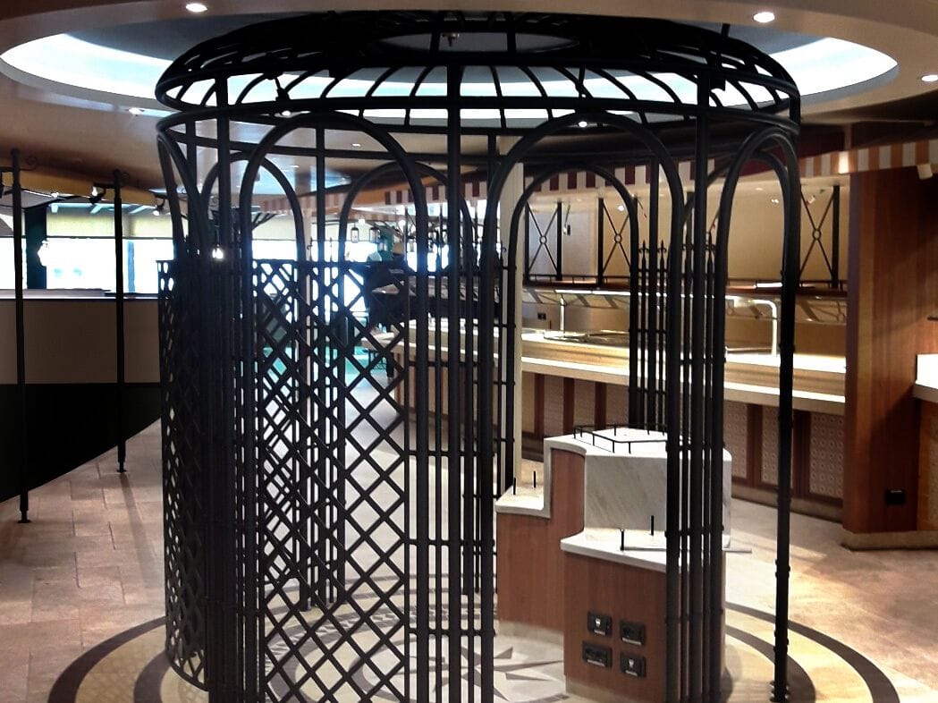 Окрашенная стальная беседка Crestani 2000 LIBERTY ARCH-00083188