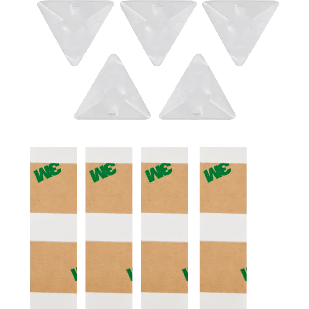 100% BABY SAFETY Защитные накладки на углы стола - прозрачные силиконовые 5 шт 85638415 100 % BABY SAFETY STLM-0064916 - Вид №1