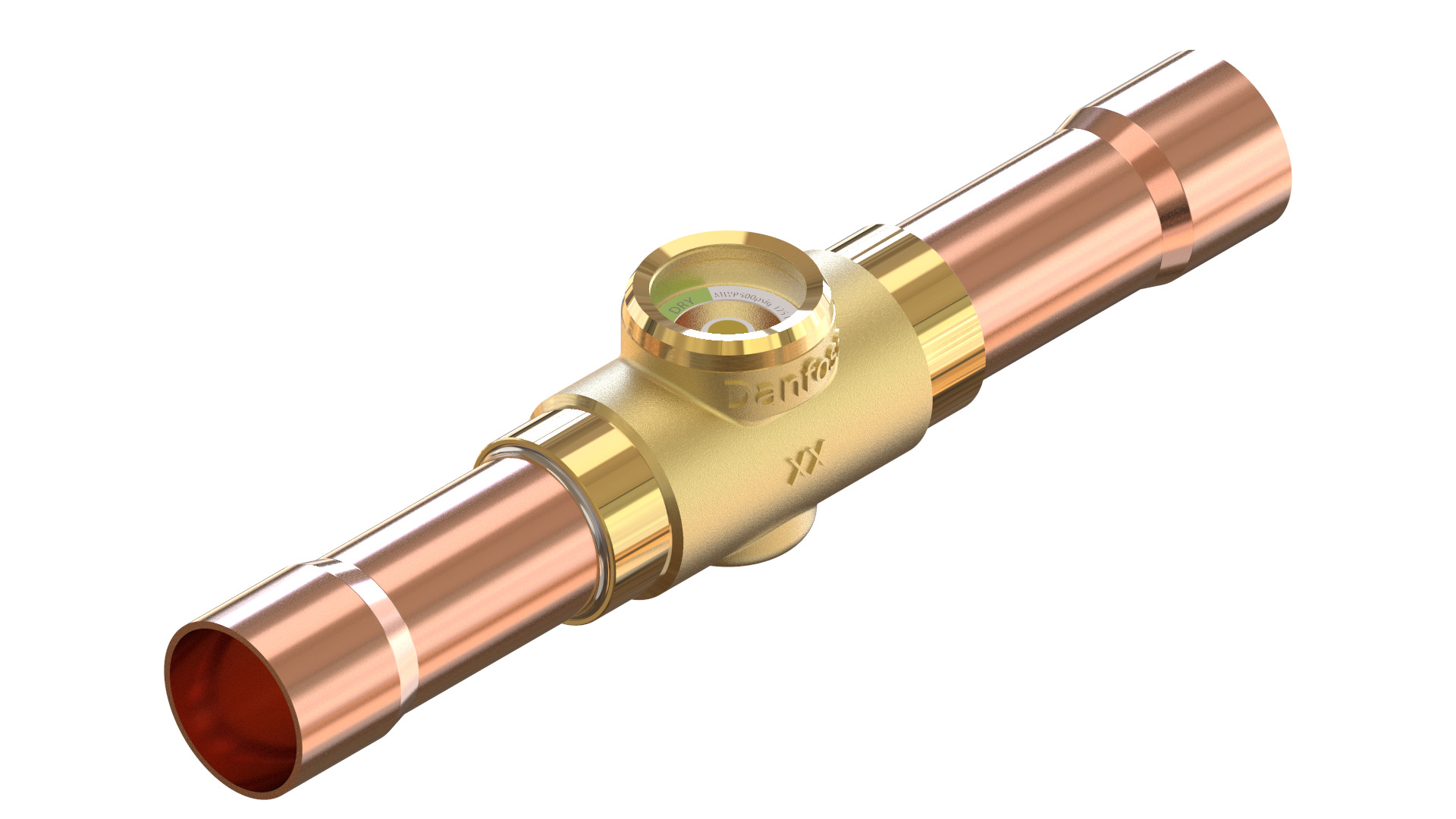 Danfoss SGN — Смотровые стекла с индикатором влажности SGN 22 Смотровое стекло 014-0186  - Вид №14