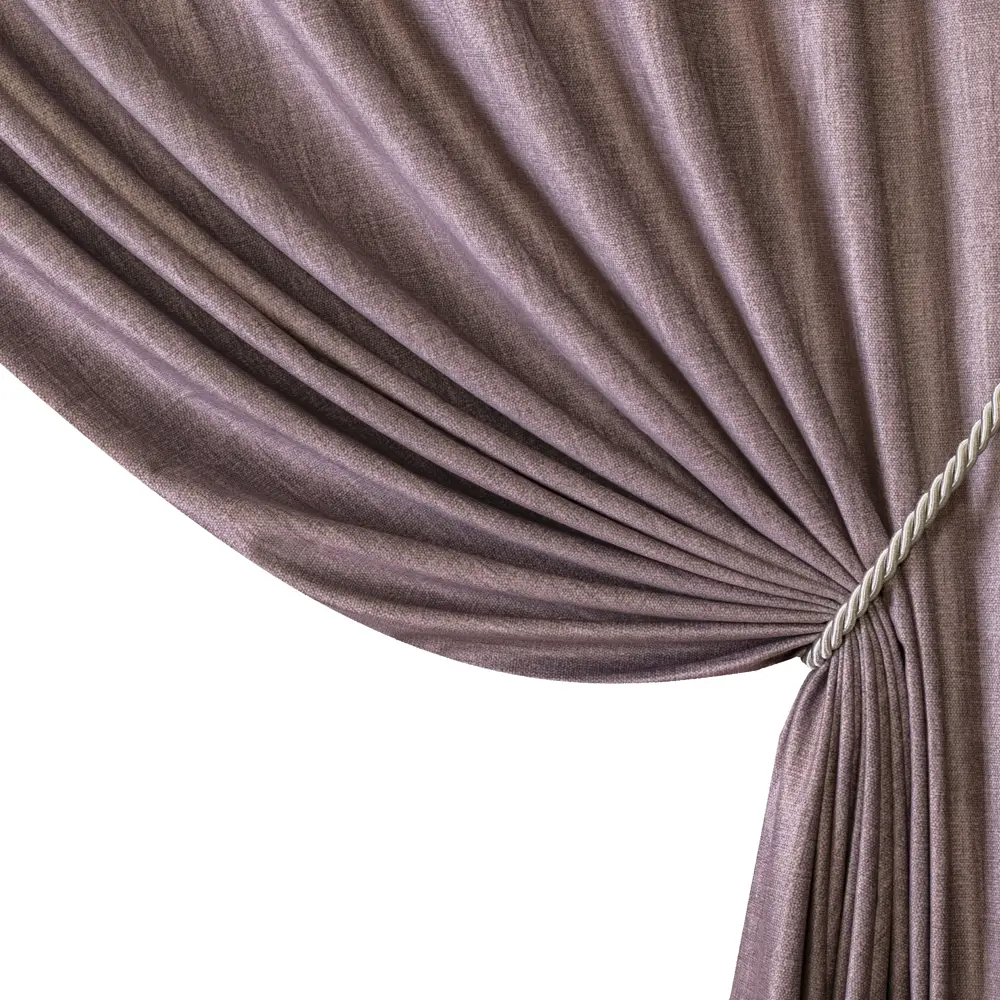 Ткань 1 м/п Desing Палермо бархат 300 см цвет розово-серый GARDEN STLM-2004783 - Вид №3