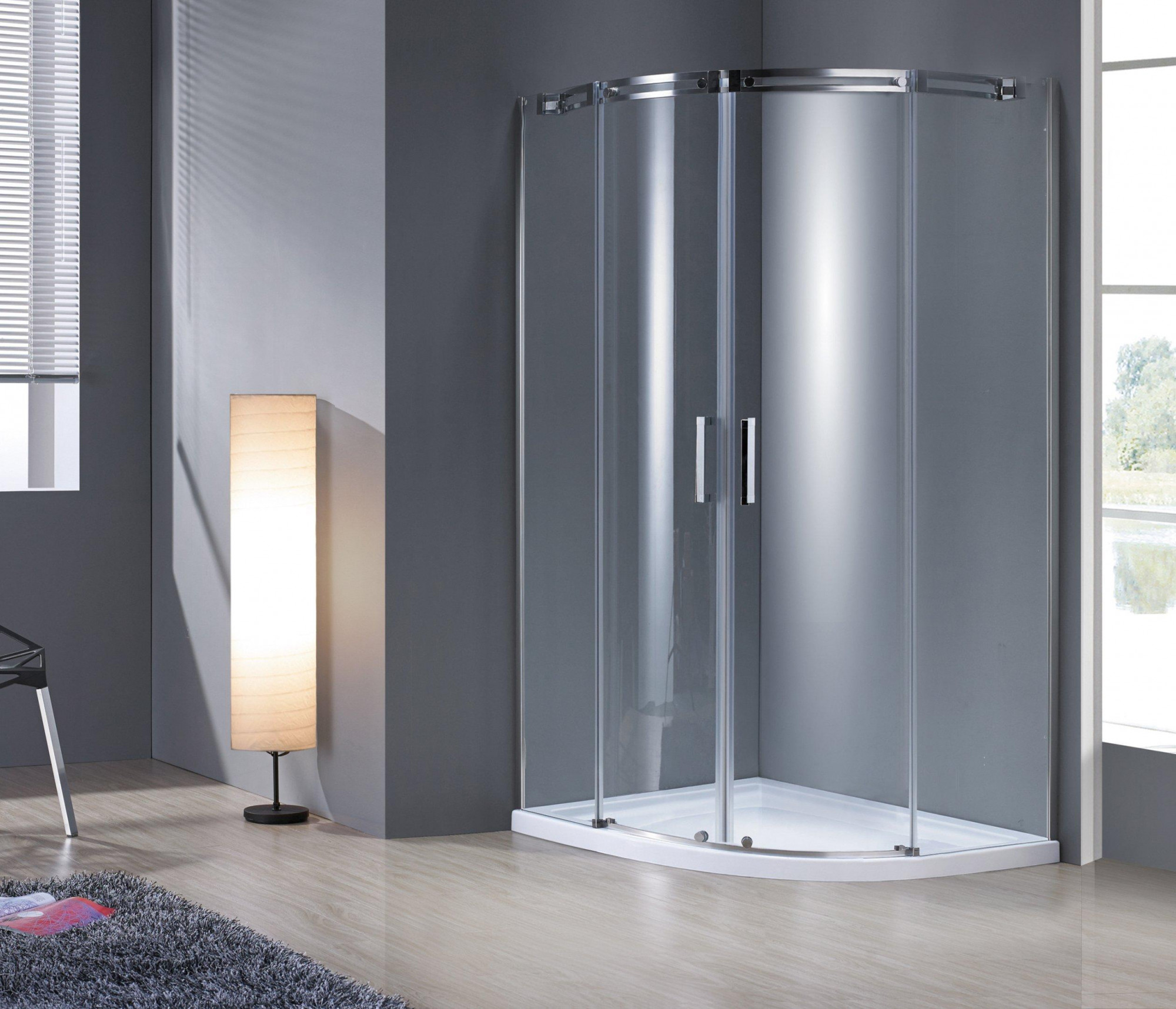 Душевое ограждение GROSSMAN GR-4110L Galaxy 110*80*190 двери раздвижные