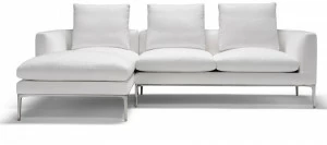 AMURA 3-х местный тканевый диван с шезлонгом Leonard Am024.022+123