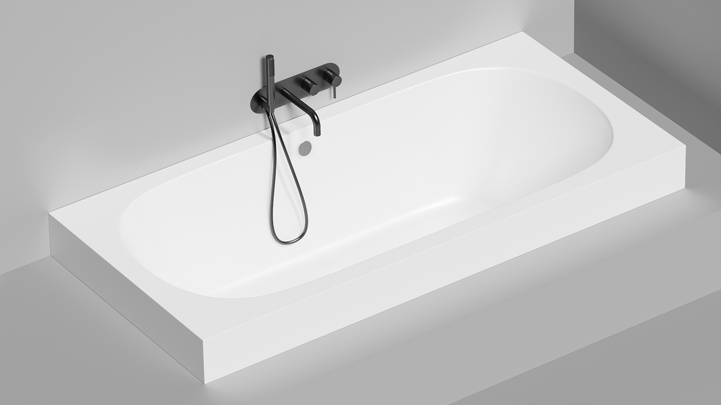 Встраиваемая ORNELLA AXIS 190х90 встраиваемая SALINI 103412G - Вид №3