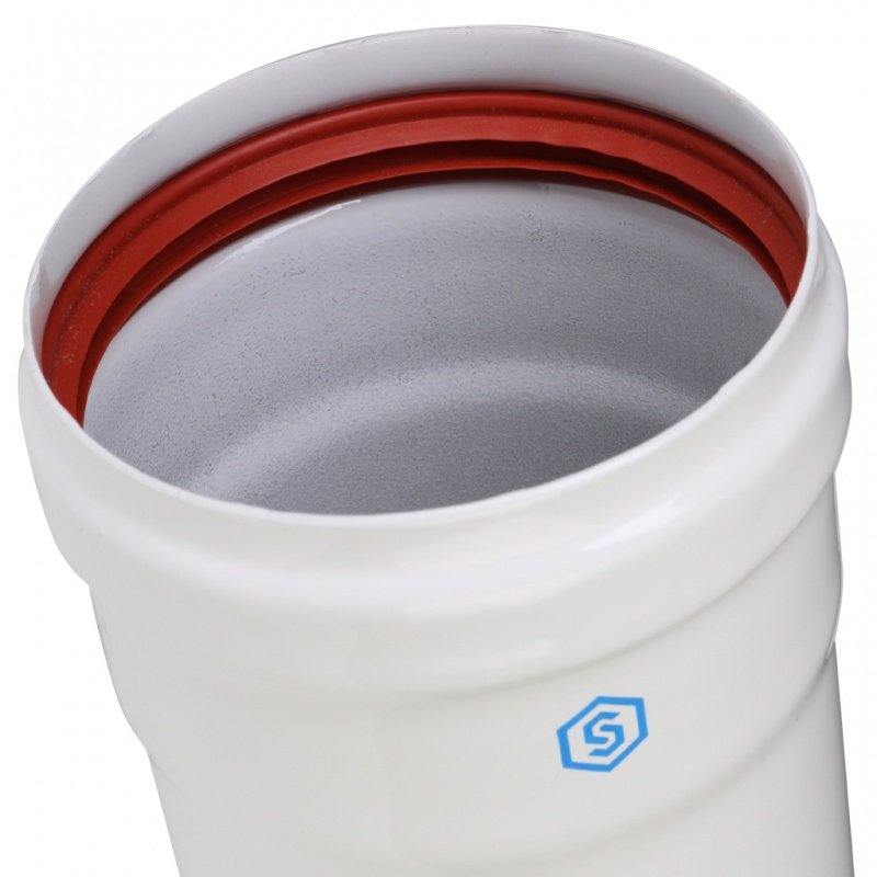 Труба дымохода STOUT DN80 L 500мм SCA0080000500 - Вид №2