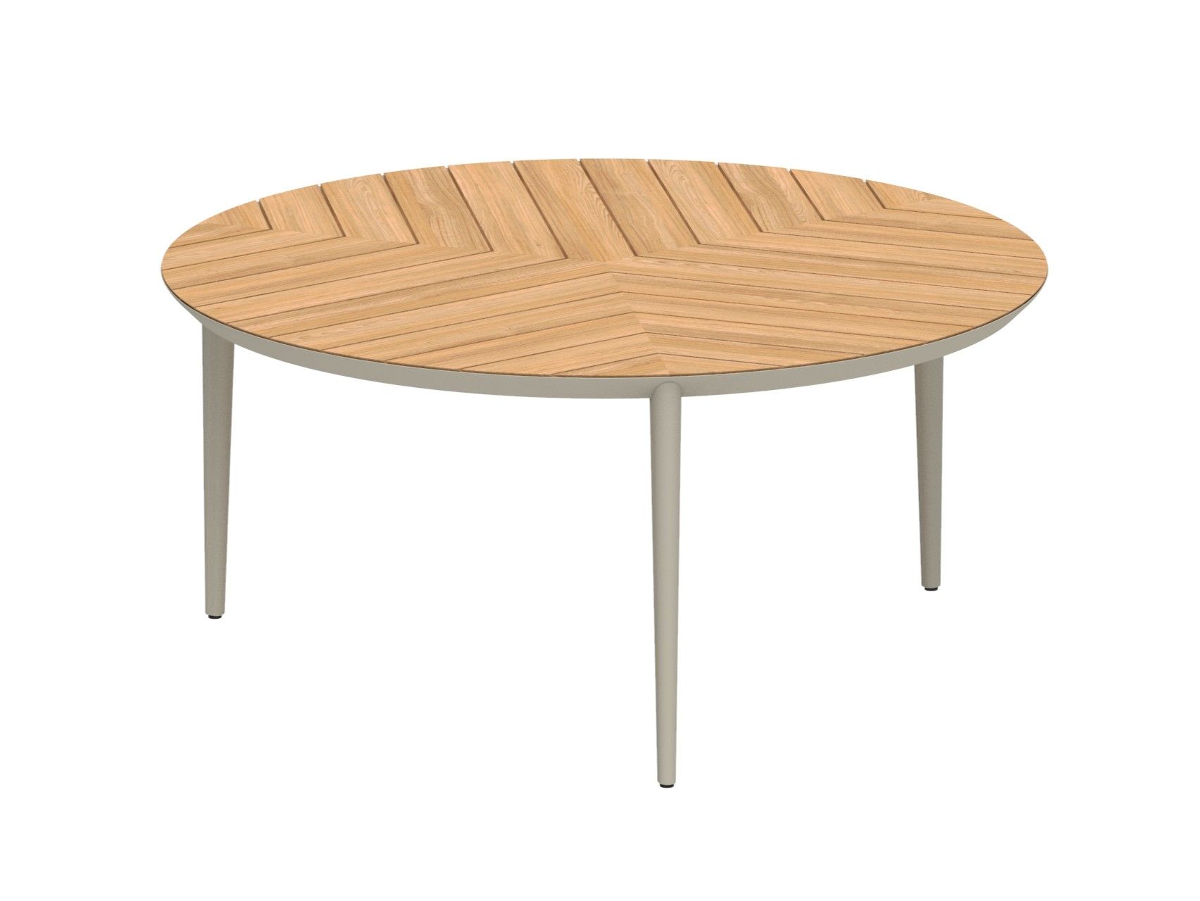 Круглый стол из тикового дерева Royal Botania U-Nite ARCH-00050271