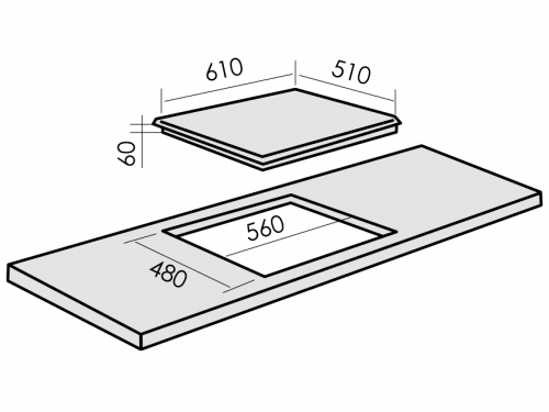 8189835 Газовая варочная поверхность MBS PG-611IV CLASSIC STDN-0092964 - Вид №6