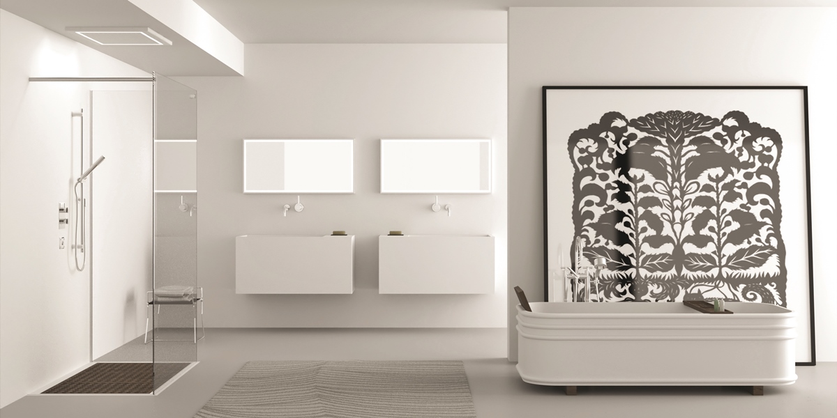 Moma Design Раковина Canasta 4 встраиваемая 1000 белая LCN09100 - Вид №1