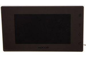 15895072 Цветной монитор видеодомофона без трубки hands-free KCV-544 белый зеркальный CC000002014 KOCOM