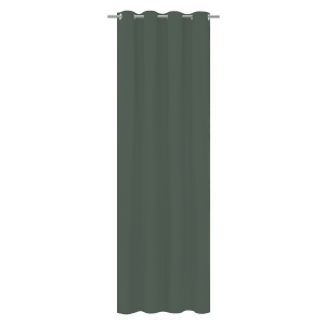 84843035 Штора на люверсах Danae 140x280 см цвет темно-зеленый Cactus 1 STLM-0055964 INSPIRE