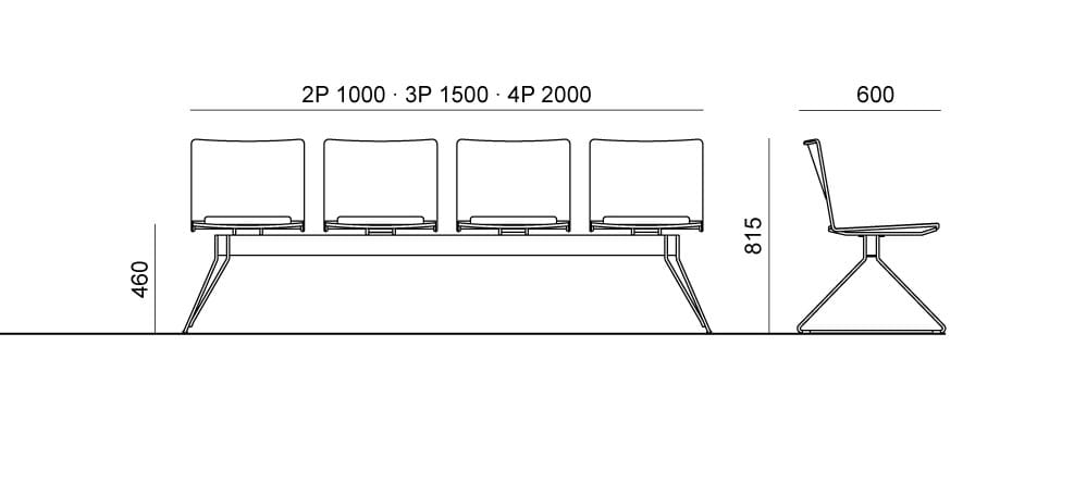 Сидя на бар ткани Diemmebi laFILÒ ARCH-00115703 - Вид №4
