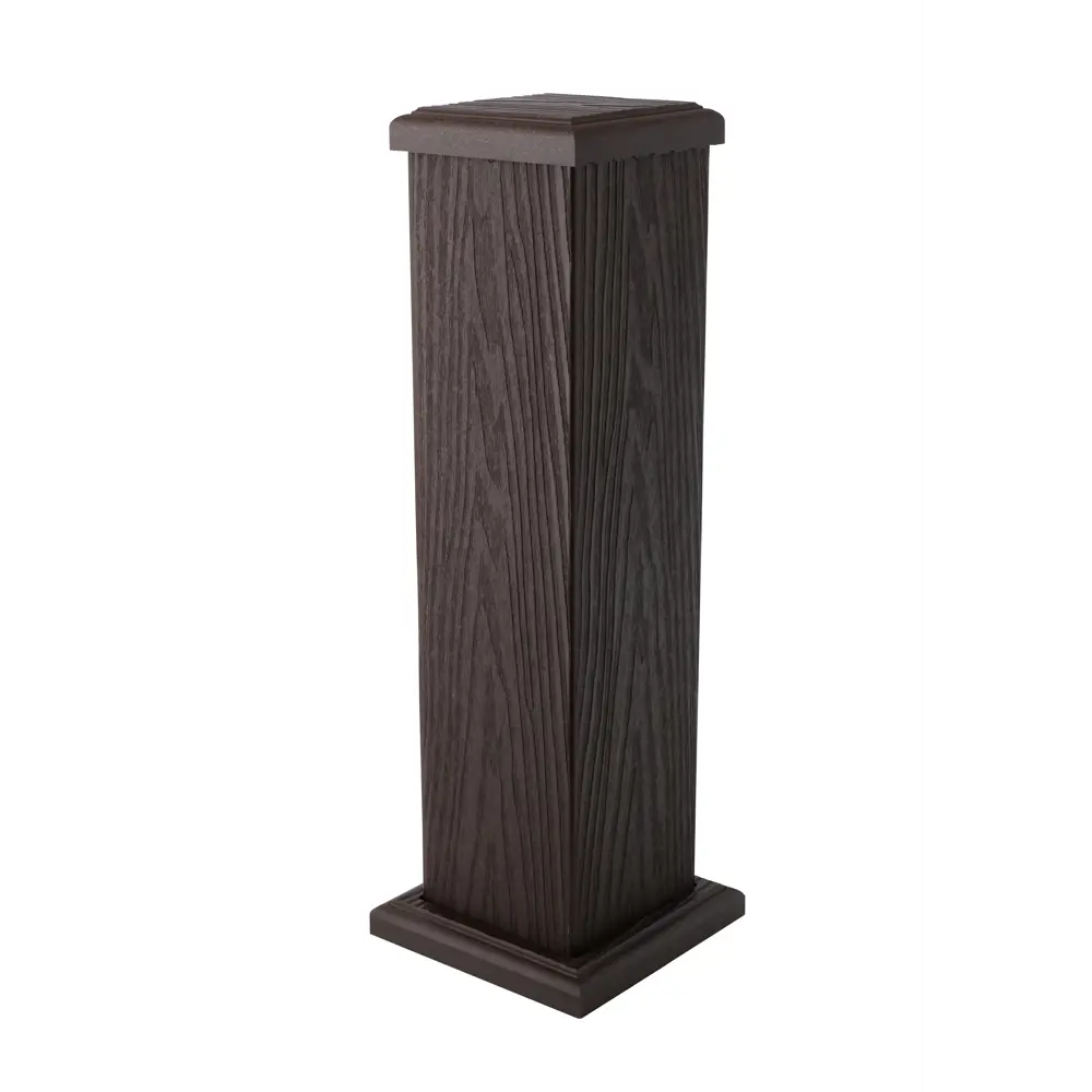 T-DECKS Крышка для столба 100x100 мм из натурального дерева 88779129 STLM-1013887 - Вид №6