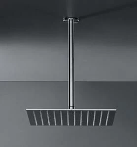 Душ верхний, 30*30см, Satin черный