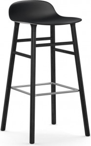 603220 Барный стул 75 cm Black Black Normann Copenhagen Form