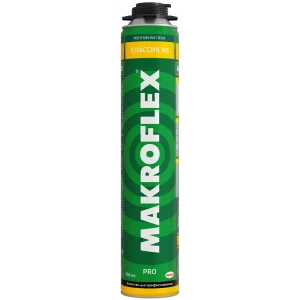 Пена монтажная пистолетная Мakroflex всесезонная, 750 мл