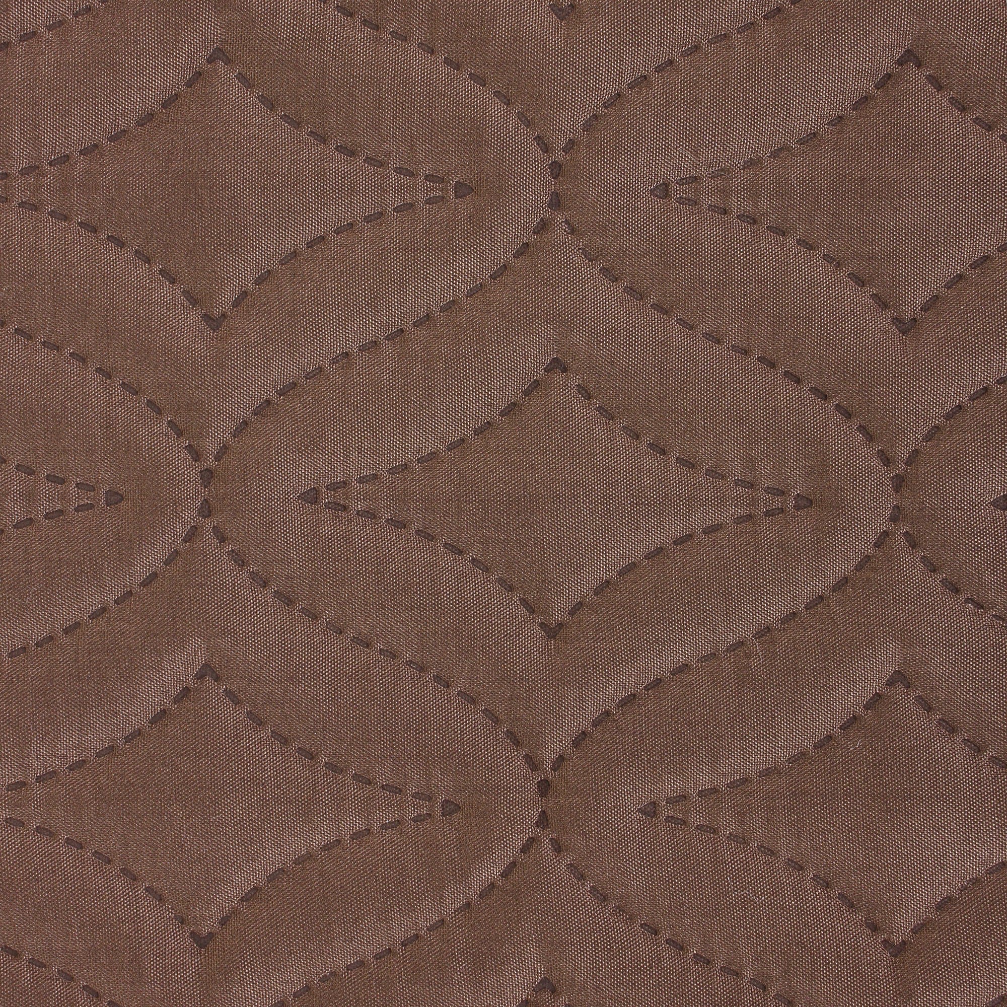 18689117 Покрывало стёганое «Melissa» 200х220 см цвет бежево-коричневый Santreyd  - Вид №1