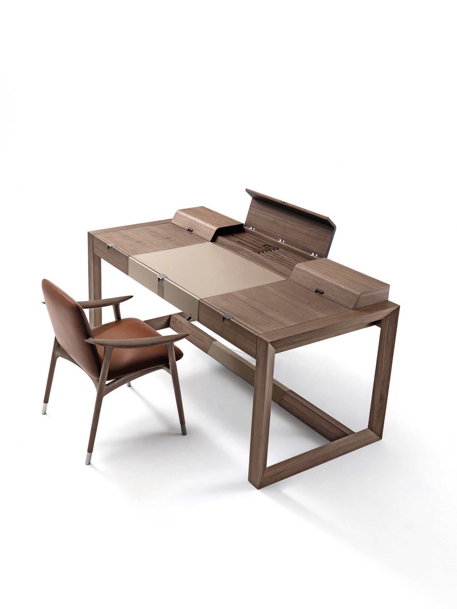 Стол из орехового дерева Canaletto с ящиками CEPPI Evergreen ARCH-00002069