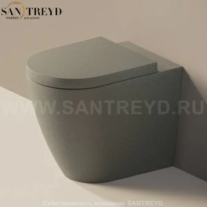 LK117RG7037 Приставной унитаз напольный Белый Ceramica Flaminia Link Италия