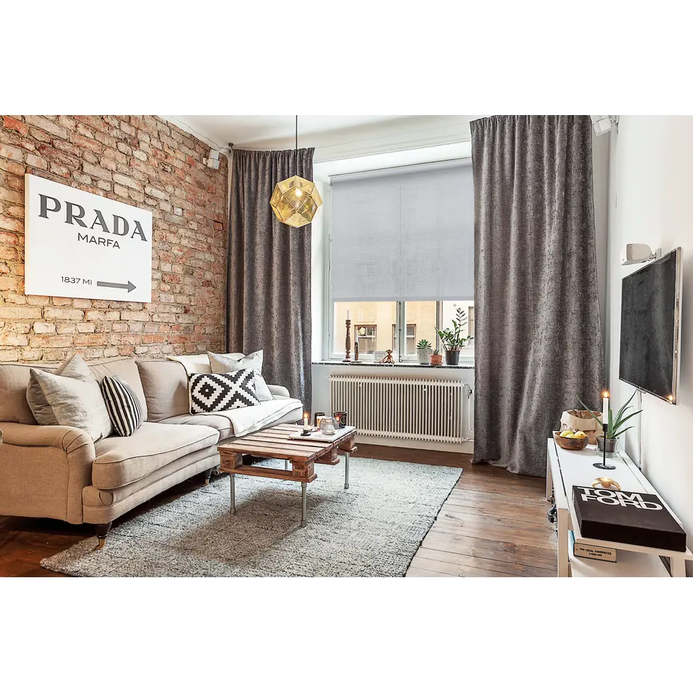 Штора рулонная Inspire Шантунг 140х175 см цвет серый 82038502 STLM-2081832  - Вид №5
