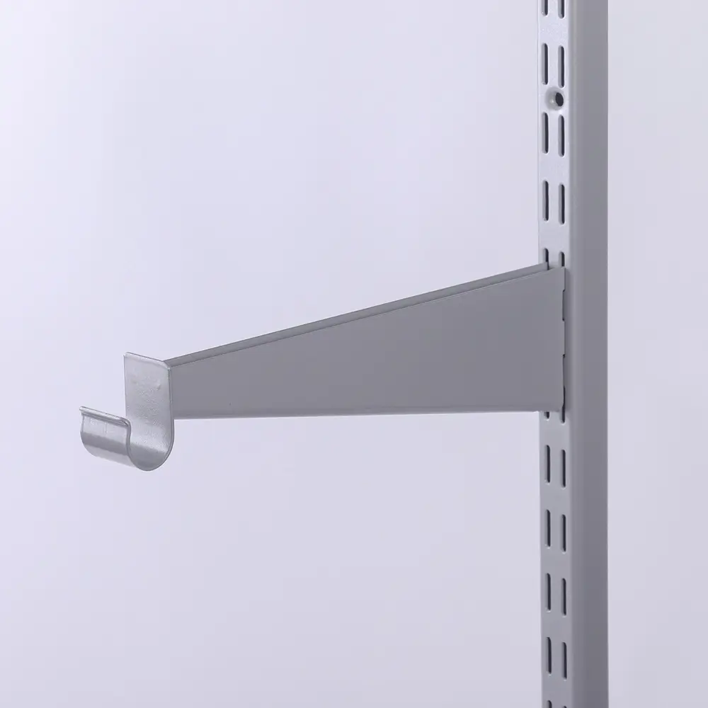 Кронштейн с держателем под штангу Larvij 3 см нагрузка до 10 кг цвет серый STLM-2070015 - Вид №3