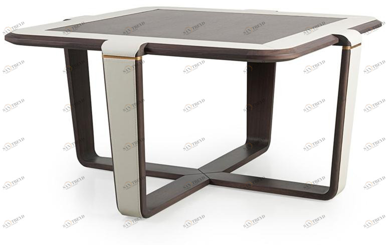 Turri Квадратный журнальный столик из массива дерева Vine sun-id-1388744