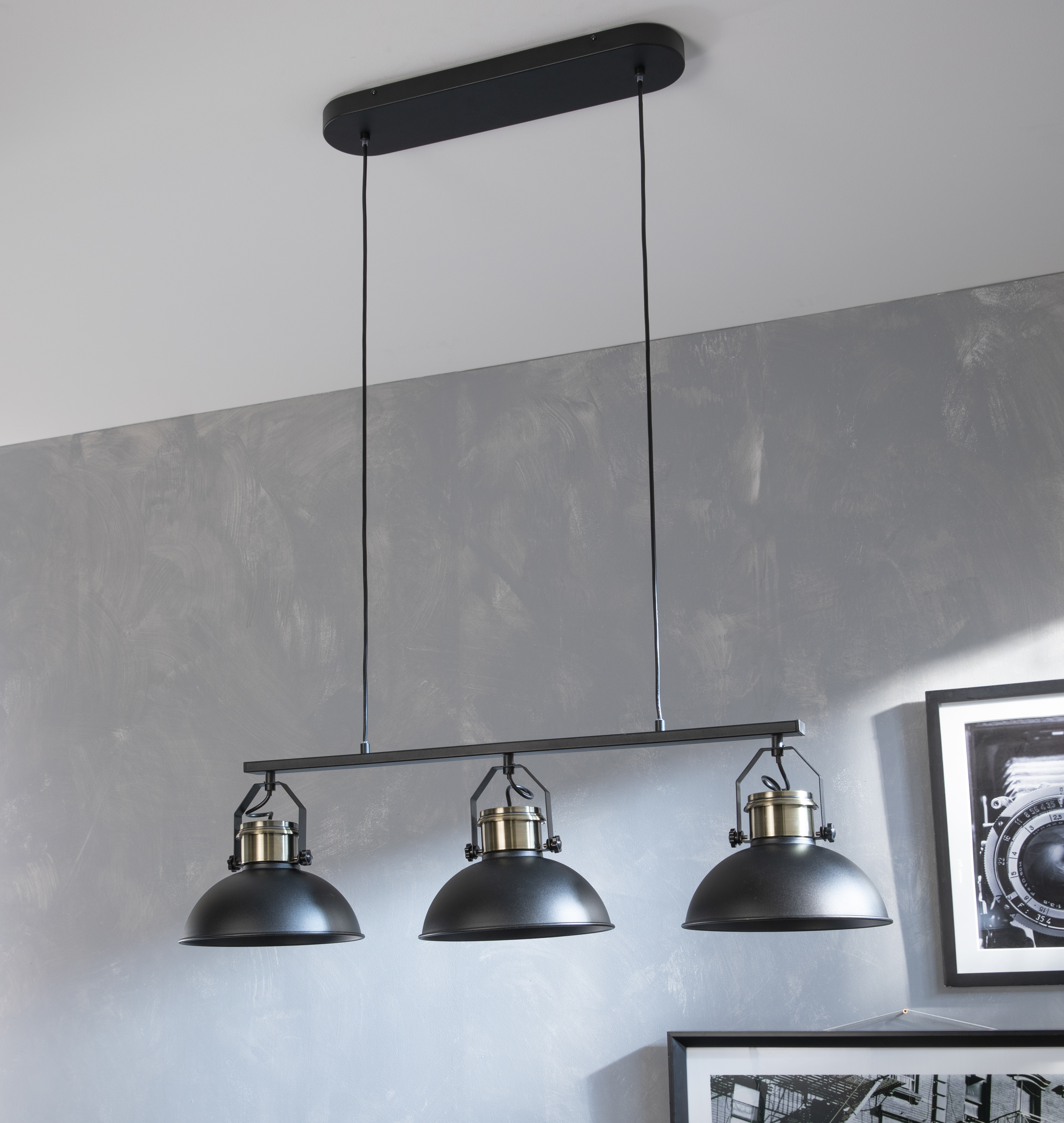 INSPIRE Ted — подвесной светильник с тремя плафонами в стиле нео-классика 82908107 STLM-0037798 - Вид №8