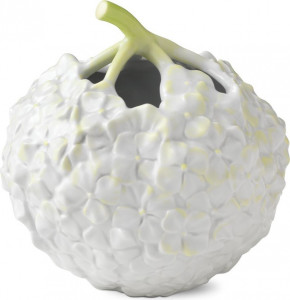 97192 Royal Copenhagen Ваза Royal Copenhagen "Гортензия" (белая) 10см Фарфор