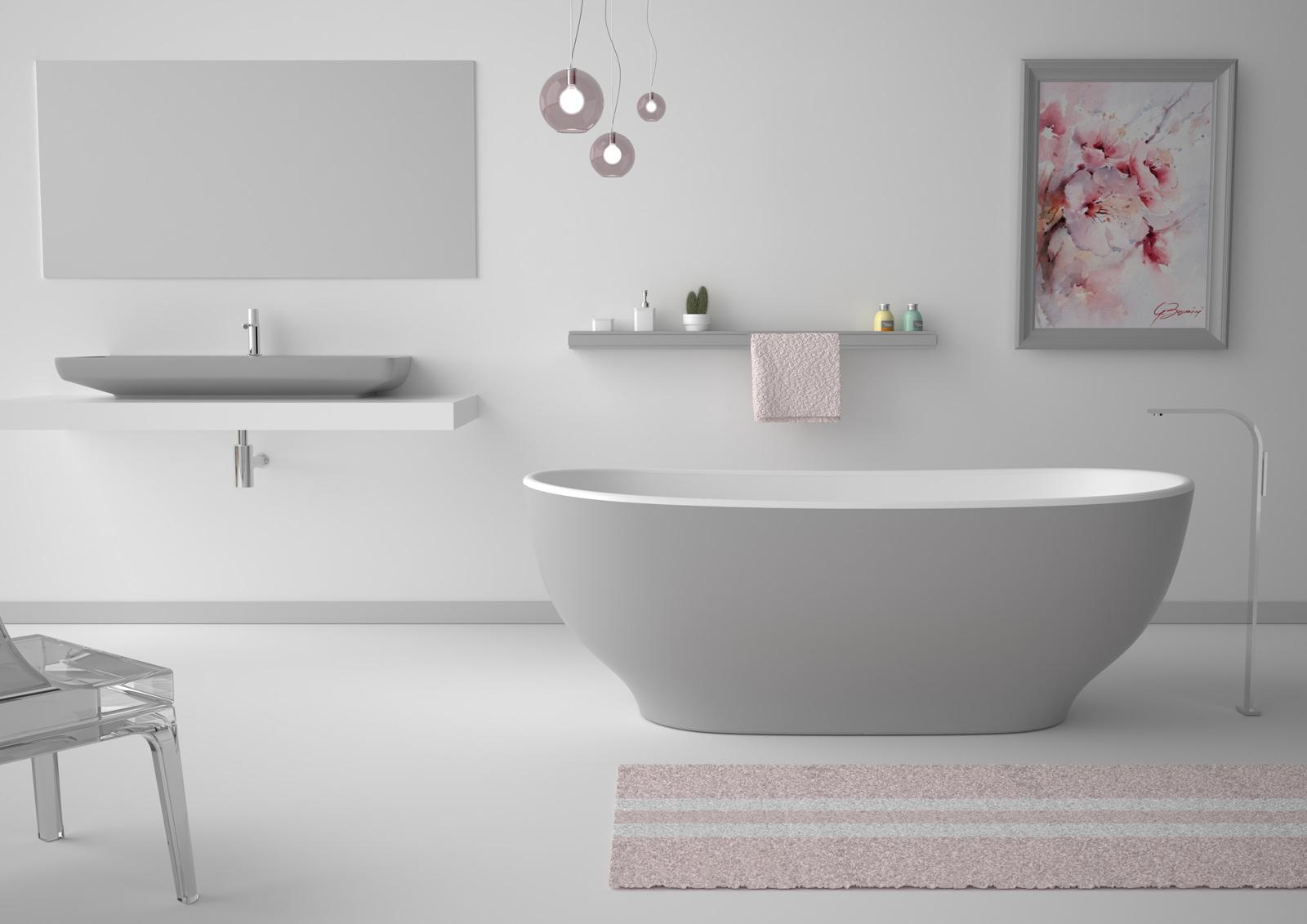 VAMO23 Акриловая ванна отдельностоящая GSG CERAMIC Moon - Вид №3