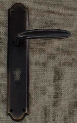 Бронзовая ручка на розетке GIARA ART DESIGN-BRONZE Овальный ARCH-00083632 - Вид №16