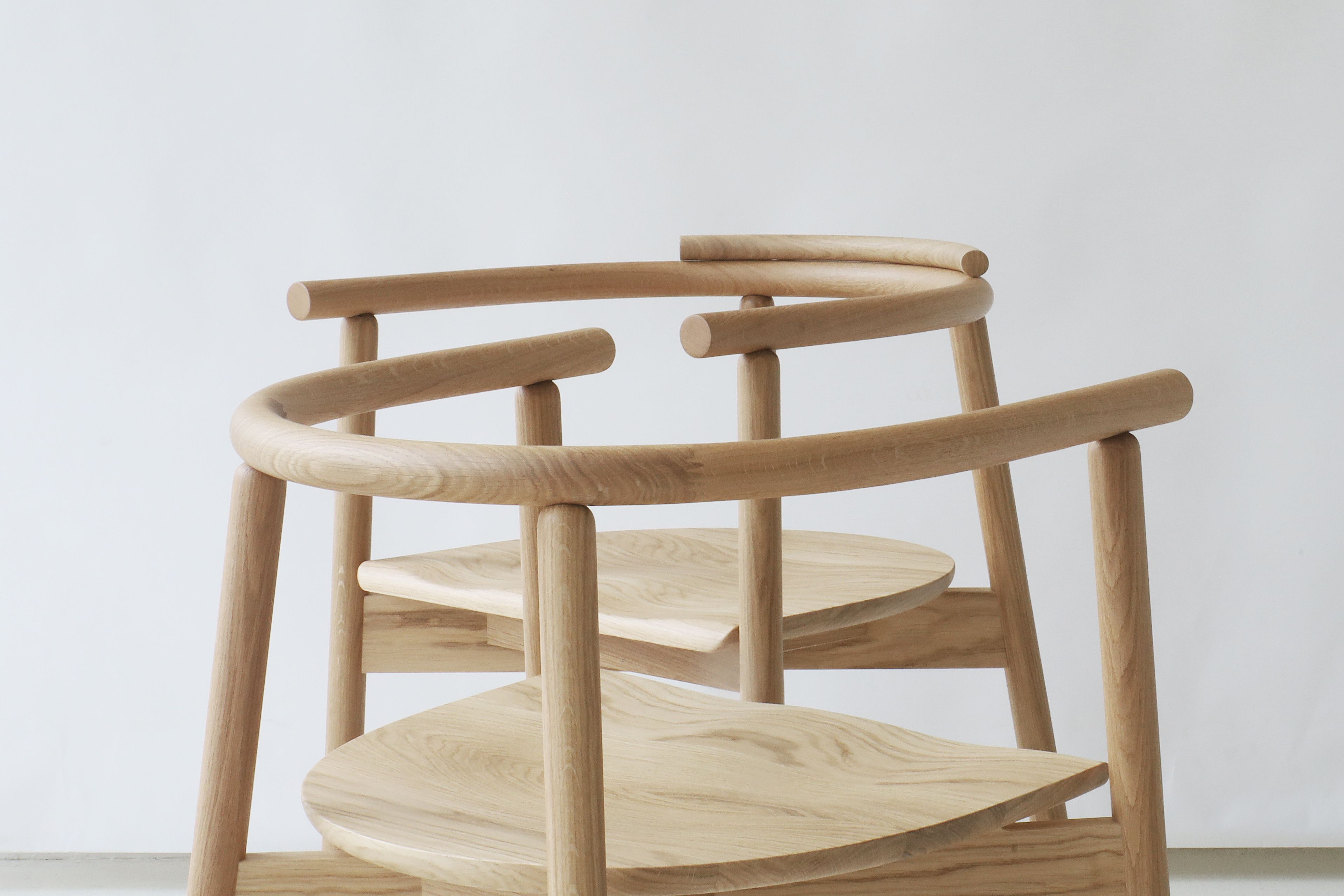 Деревянный стул с подлокотниками Branca Lisboa MARS ARCH-00110426 - Вид №9