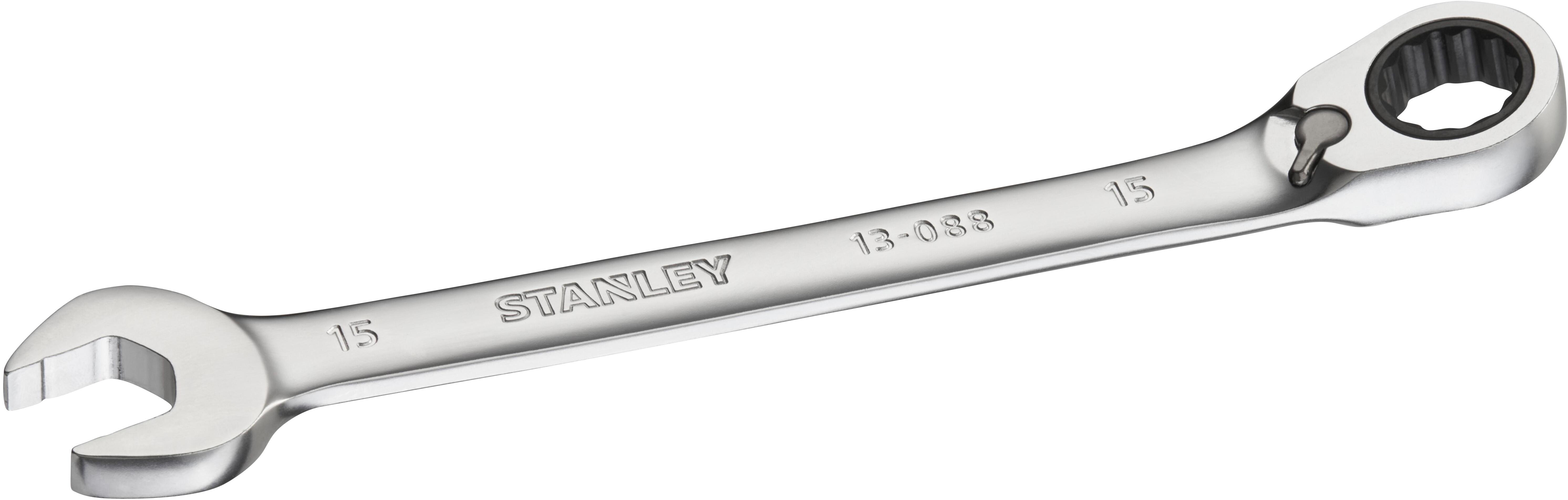 83120991 Ключ комбинированный с трещоткой FMMT13088-0 15 мм STLM-0039183 STANLEY FATMAX
