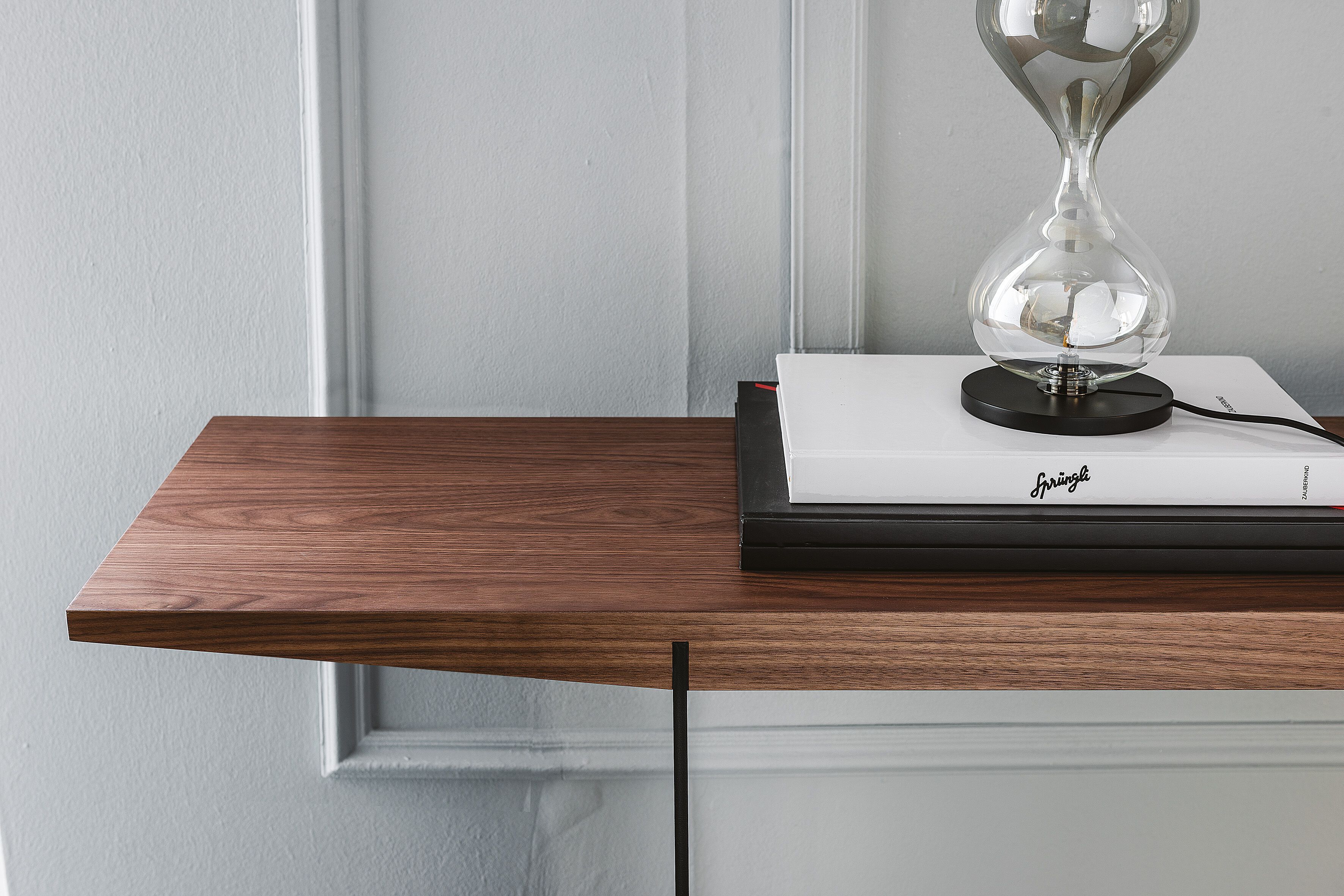 Прямоугольная консоль из стали и дерева Cattelan italia TREVI ARCH-00058597 - Вид №3