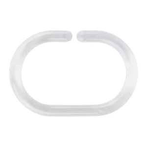 Кольца для шторы в ванную Sensea цвет прозрачный 12 шт