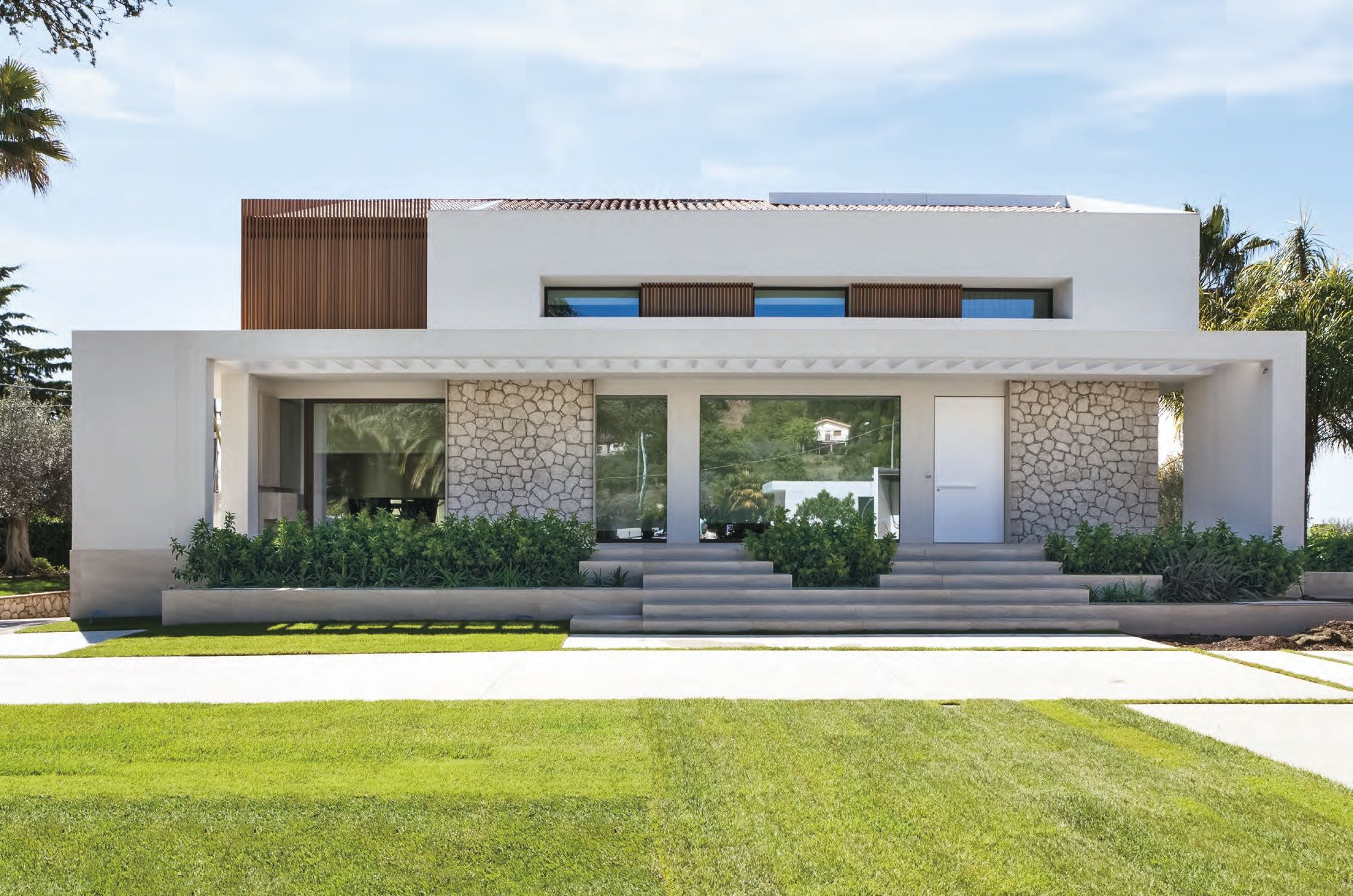 Двустворчатая бронированная дверь с покрытием Corian® Oikos Synua ARCH-00053129 - Вид №3