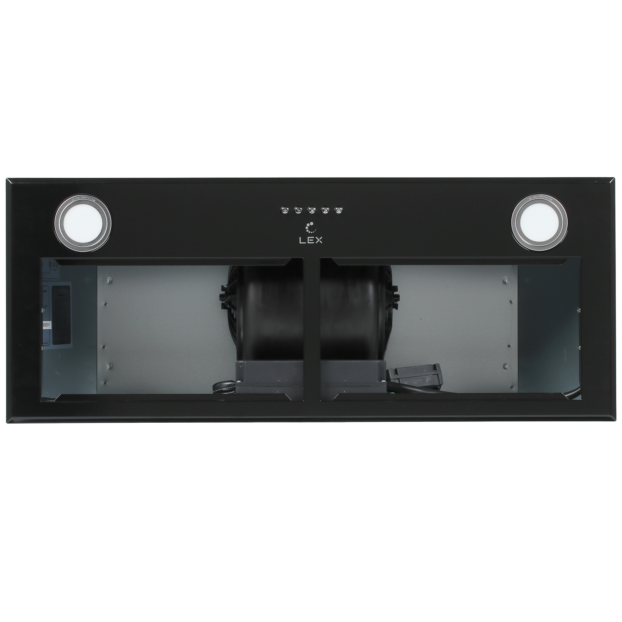 8123271 Вытяжка полновстраиваемая LEX GS BLOC P 900 черный STDN-0008010 - Вид №6