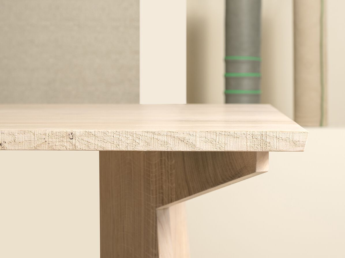 Прямоугольный обеденный стол из массива дерева Jess ARCH-00036103 - Вид №4