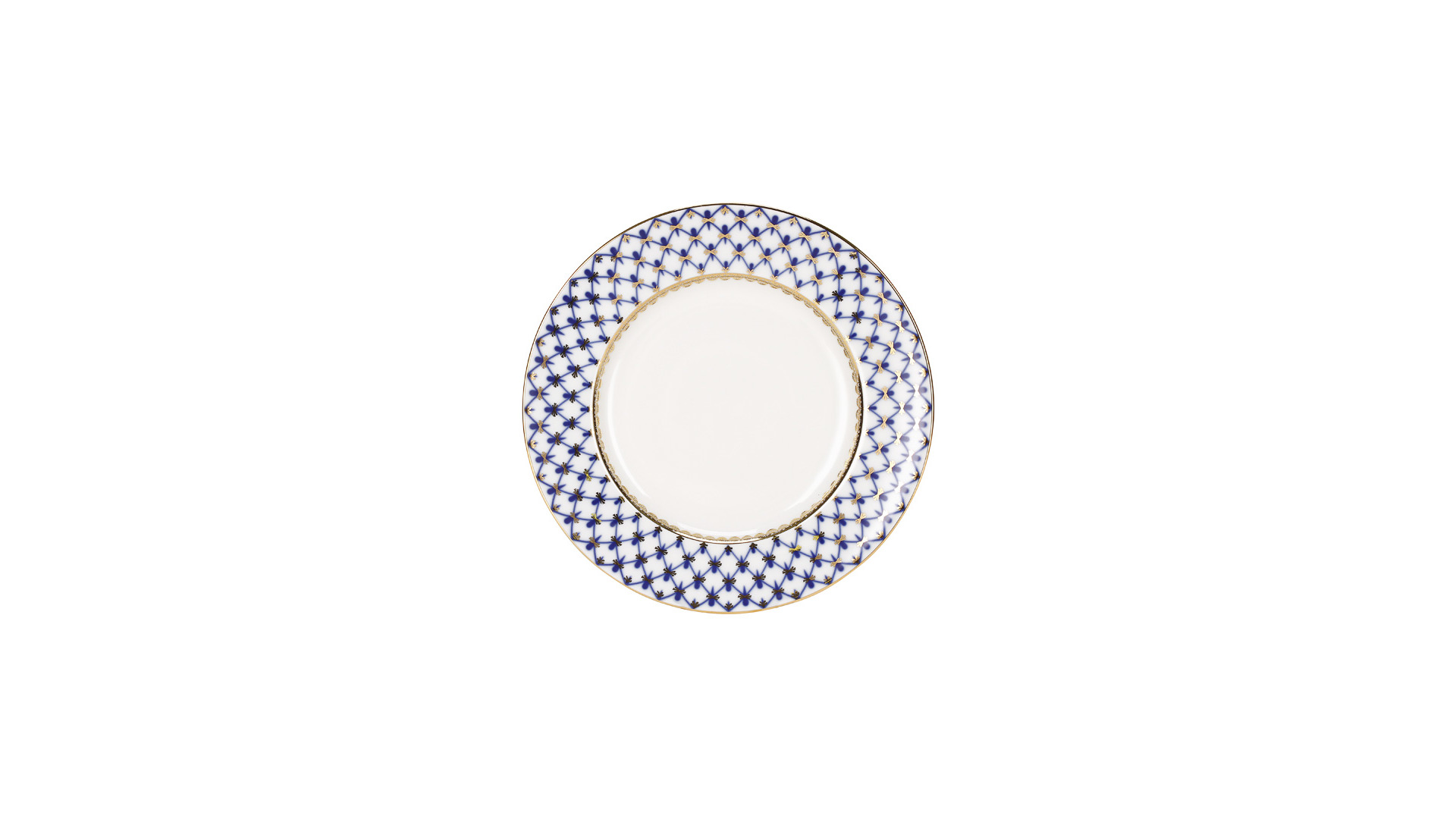 10535401 Императорский фарфоровый завод Сервиз столовый ИФЗ "Кобальтовая сетка" на 6 персон 24 предмета, ф.Молодежная Фарфор твердый  - Вид №8