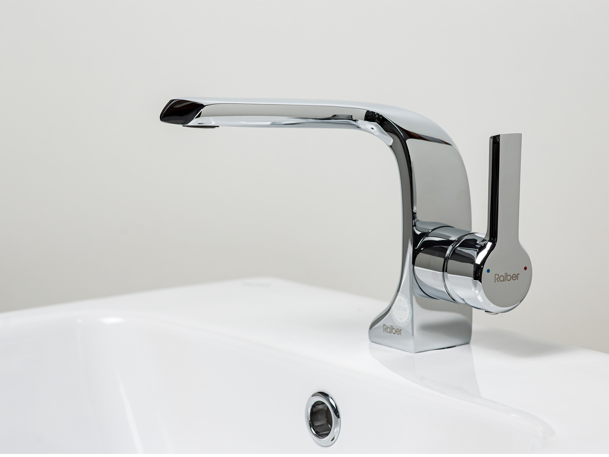 Смеситель для раковины Raiber Zigen R1901 однорычажный R1901 Santreyd  - Вид №3