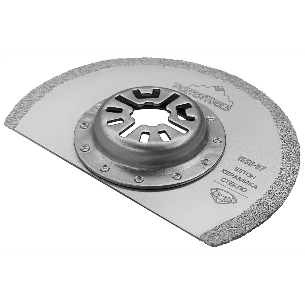 Насадка пильная сегментная по керамике Vertextools 87 мм 85536892 STLM-2200973  - Вид №1