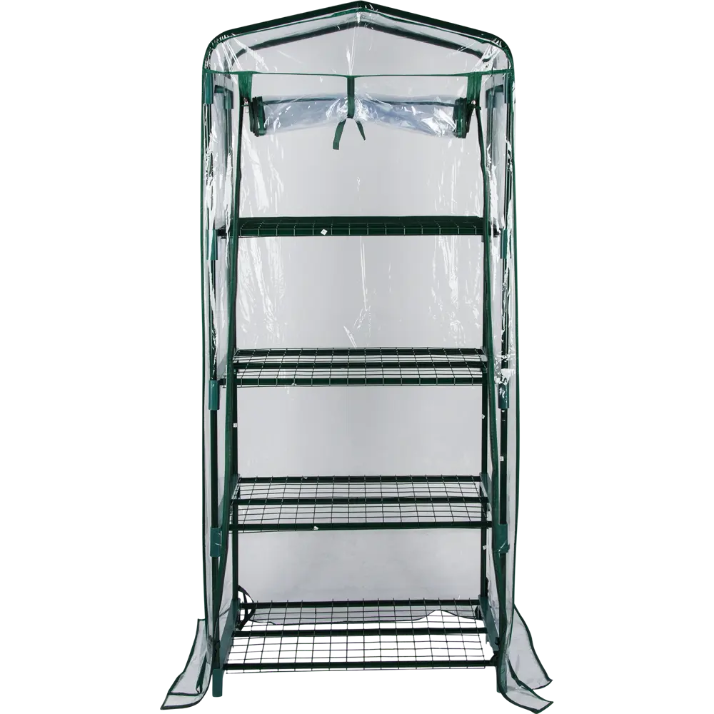 Santreyd Стеллаж-парник для рассады с 4 полками и защитным чехлом 82369965 STLM-0025665 - Вид №5