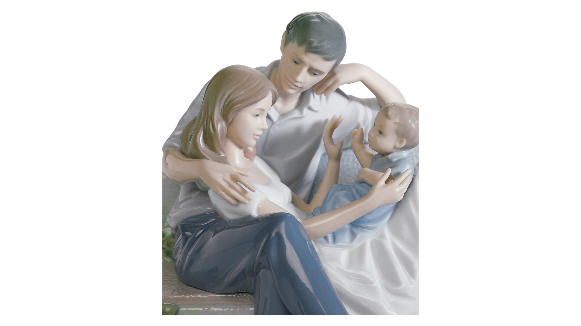 10669026 LLADRO Фигурка Lladro "Бесценный миг" 23х19см Фарфор Lladró  - Вид №3