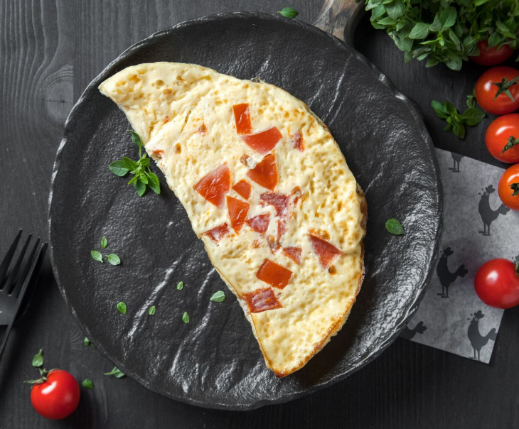 9461 Омлет с куриным филе Вкусляндия 