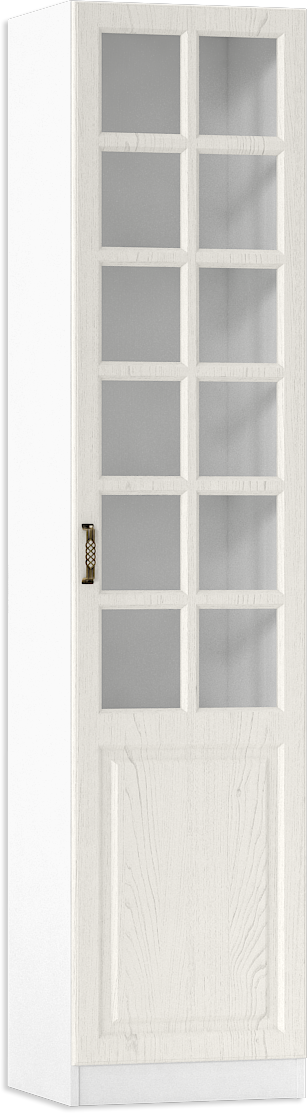 90319776 Шкаф Моби 50x220x41 см ЛДСП цвет белый 1650025 STLM-0183054 НИЖЕГОРОДМЕБЕЛЬ И К
